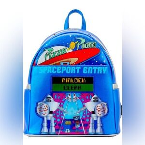 Loungefly Pixar Toy Story Pizza Planet Space Entry Mini Backpack NWT​
